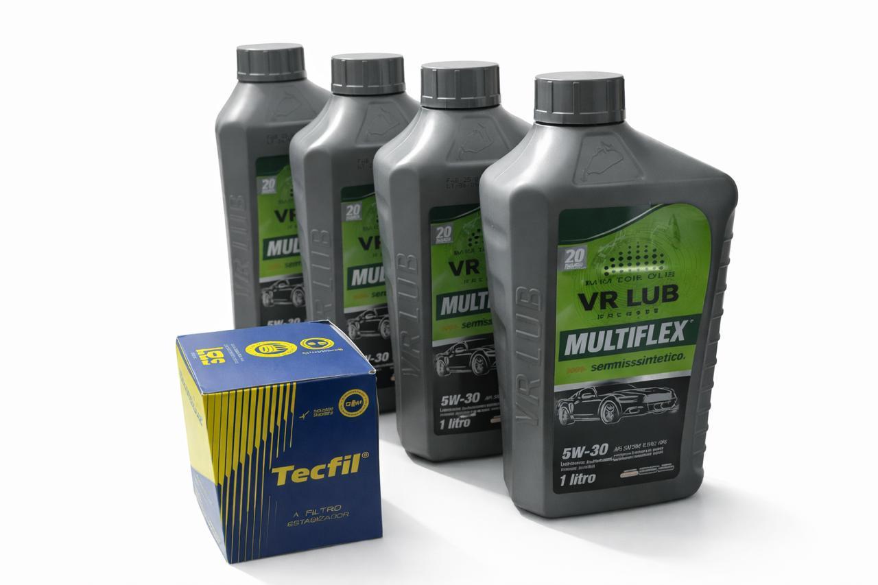 Kit troca de óleo: VR 5w30 + Filtro de óleo