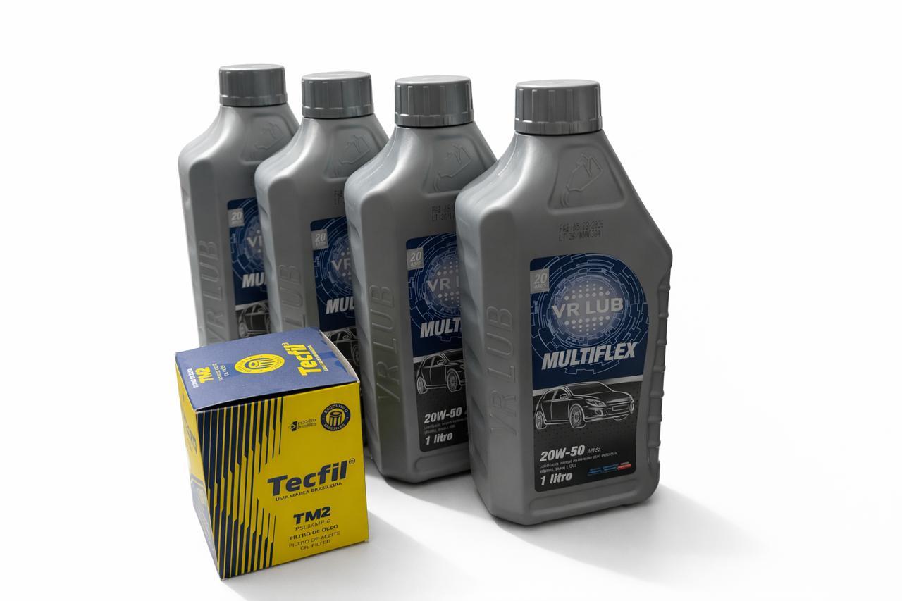 Kit troca de óleo: VR 4L 20w50 + Filtro de óleo
