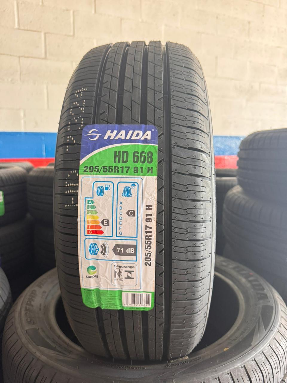 Pneu novo Haida 205/55/17