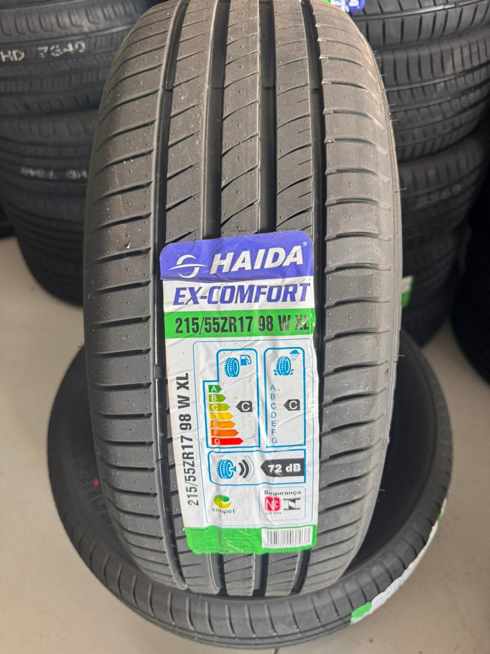 Pneu novo Haida 215/55/17